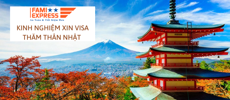 Kinh nghiệm xin visa thăm thân Nhật | Cần chú ý gì khi xin visa thăm thân Nhật