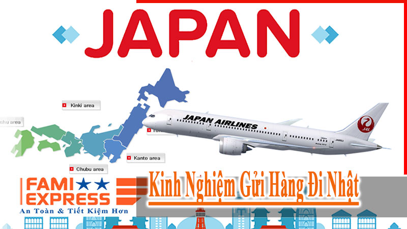 Gửi hàng đi Nhật bằng đường hàng không